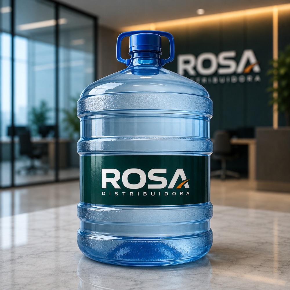Água Mineral: Galão 20L